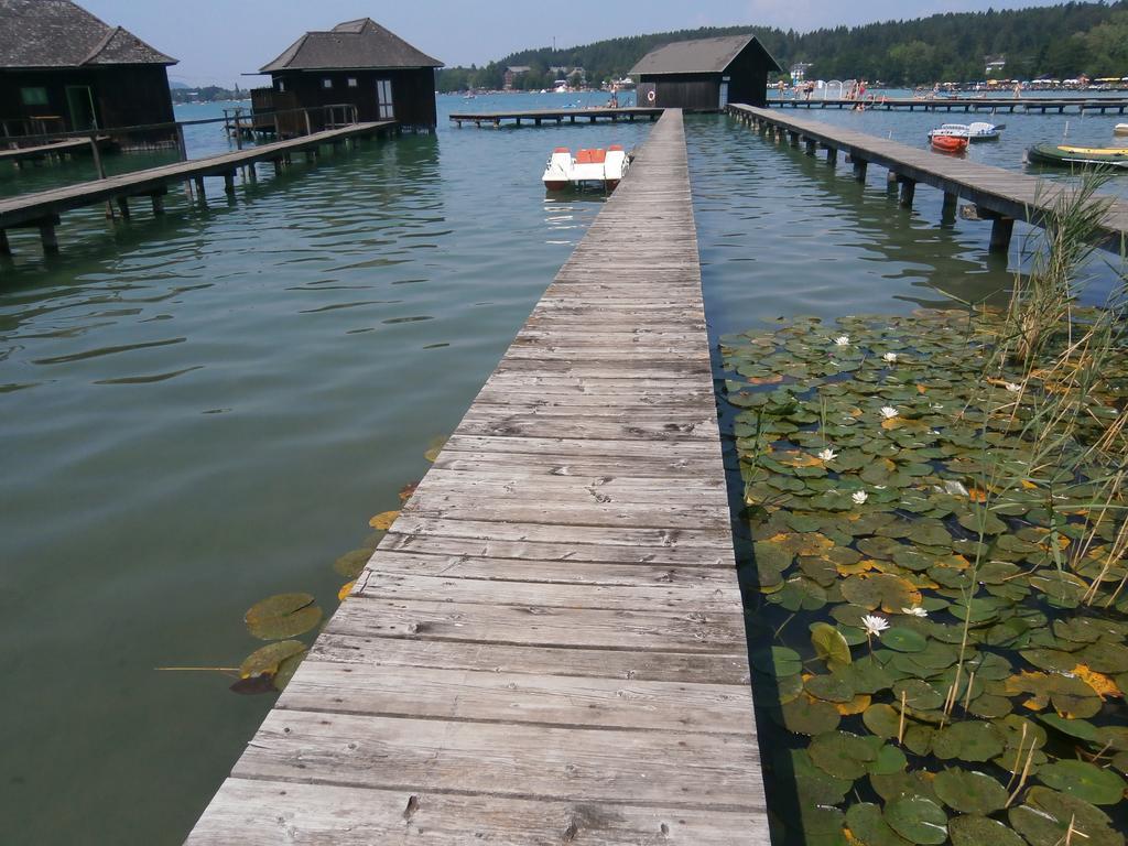 Ferienpension Garni Hubert Rigelnik Sankt Kanzian am Klopeiner See Zewnętrze zdjęcie