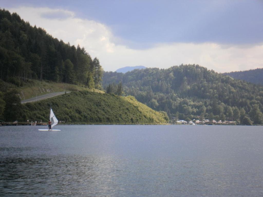 Ferienpension Garni Hubert Rigelnik Sankt Kanzian am Klopeiner See Zewnętrze zdjęcie